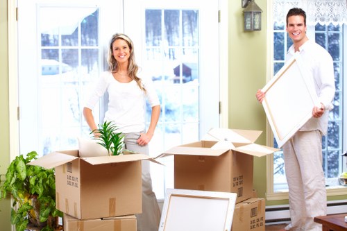 Commercial removals support for offices and retail spaces in Fulham