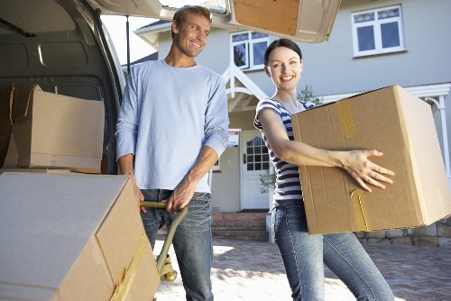 Packing and loading furniture for a Fulham relocation