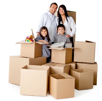 Secure loading of furniture inside a moving van
